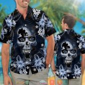 Dallas Cowboys Skull 3d Illusion Hawaiian Shirt Short 1 768x768 1.jpg - demo10