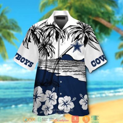 Dallas Cowboys Coconut Island Hibiscus Hawaiian Shirt, Short - Hot Sale 2025