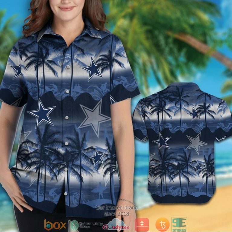 Dallas Cowboys Coconut Island Navy Hawaiian Shirt, Short - Hot Sale 2025 Dallas Cowboys Coconut Island Navy Hawaiian Shirt, Short - Hot Sale 2025