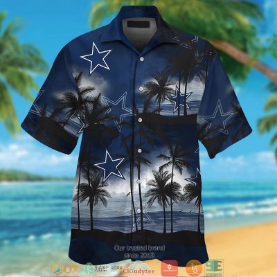 Dallas Cowboys Coconut Island Navy Ocean Hawaiian Shirt, Short - Hot Sale 2025