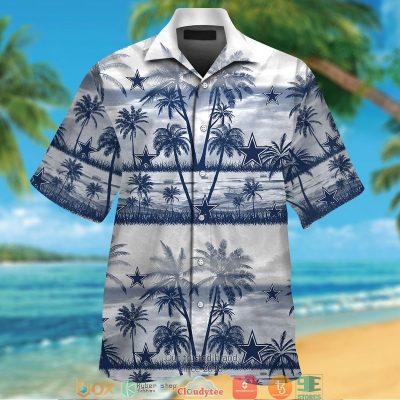 Dallas Cowboys Coconut Island White Hawaiian Shirt, Short - Hot Sale 2025