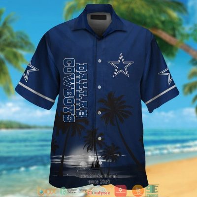 Dallas Cowboys Coconut Night Moon Hawaiian Shirt, Short - Hot Sale 2025