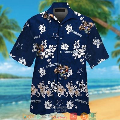 Dallas Cowboys Hibiscus Flower Hawaiian Shirt, Short - Hot Sale 2025