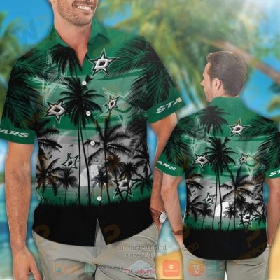 Dallas Stars Hawaiian Shirt And Shorts - Hot Sale 2025