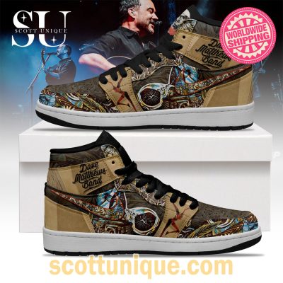 Dave Matthews Band Unique Air Jordan 1 High Top Sneaker -Soulcals.com