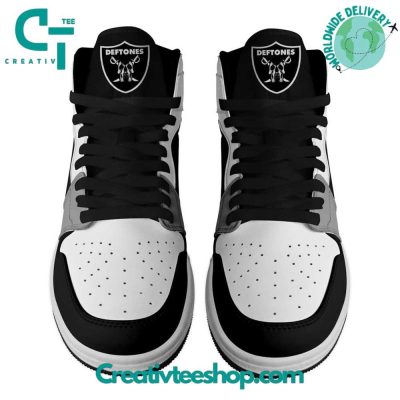 Deftones White Pony Air Jordan 1 Sneaker - soulcals.com