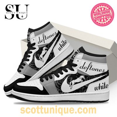 Deftones White Pony Nike Air Jordan 1 High Top Sneaker -Soulcals.com