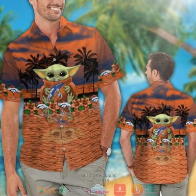 Denver Broncos Baby Yoda Hawaiian Shirt, Short - Hot Sale 2025