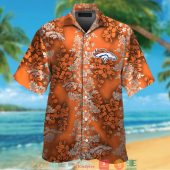 Denver Broncos Hibiscus Flower Pattern Hawaiian Shirt Short.jpg - demo10