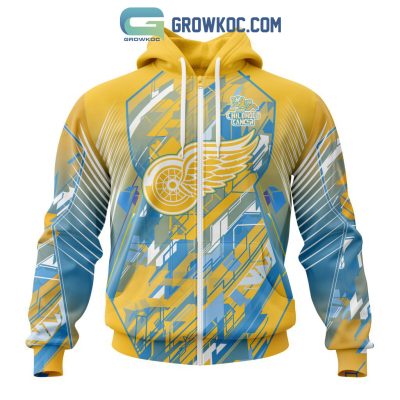 Detroit Red Wings NHL Fearless Against Childhood Cancers Hoodie T Shirt