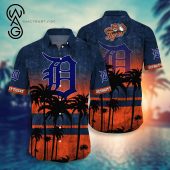 Detroit Tigers Baseball Team Combo Hawaiian Shirt And Shorts - Hot Sale 2025