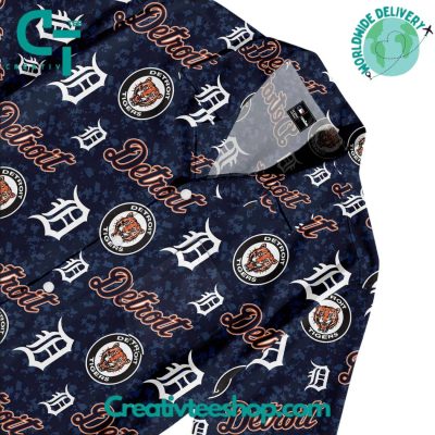 Detroit Tigers Roaring Spirit Hawaiian Set - Teesmith
