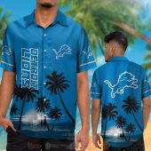 Detroit Lions Blue Palm Tree Hawaii Shirt Shorts 1 768x768 1.jpg - demo10