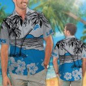 Detroit Lions Palm Tree Hibiscus Hawaiian Shirt And Shorts 1 768x768 1.jpg - demo10