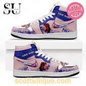 Diego Simeone Graffiti Signature Nike Air Jordan 1 High Top Sneakers -Soulcals.com