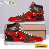 Disney Inside Out 2 2024 Anger Air Jordan 1 Hightop Shoes