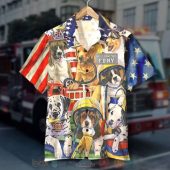 Dog With Fire Equipment Hawaiian Shirt Short 1 2 768x768 1.jpg - demo10