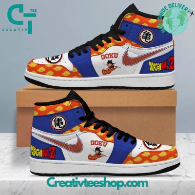 Dragon Ball Z Goku Air Jordan 1 Sneaker - soulcals.com