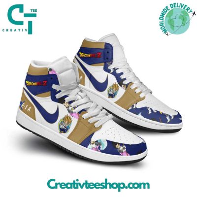 Dragon Ball Z Vegeta Air Jordan 1 Sneaker - soulcals.com