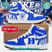 Duke Blue Planet The Brotherhood Air Jordan 1 Sneaker - soulcals.com
