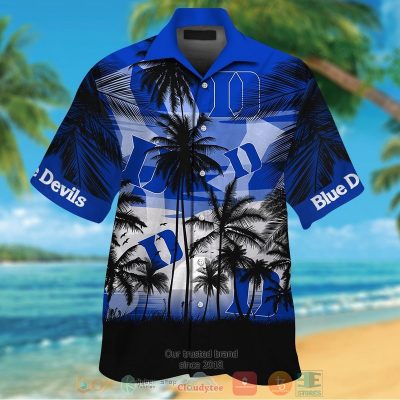 Duke Blue Devils Tropical Hawaiian Shirt And Shorts - Hot Sale 2025