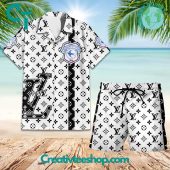 EPL Cardiff City Louis Vuitton Paris Hawaiian Set - Teesmith