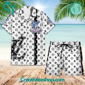 EPL Crystal Palace FC Louis Vuitton Paris Hawaiian Set - Teesmith
