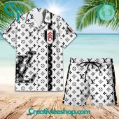 EPL Fulham FC Louis Vuitton Paris Hawaiian Set - Teesmith