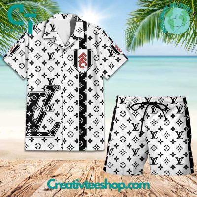 EPL Fulham FC Louis Vuitton Paris Hawaiian Set - Teesmith