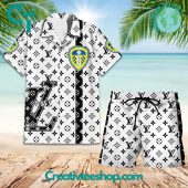 EPL Leeds Louis Vuitton Paris Hawaiian Set - Teesmith