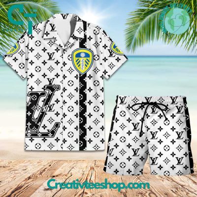 EPL Leeds Louis Vuitton Paris Hawaiian Set - Teesmith