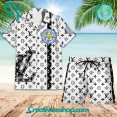 EPL Leicester City Louis Vuitton Paris Hawaiian Set