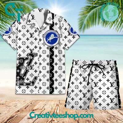 EPL Millwall FC Louis Vuitton Paris Hawaiian Set - Teesmith