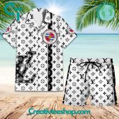 EPL Reading FC Louis Vuitton Paris Hawaiian Set