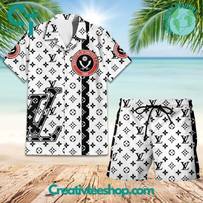 EPL Sheffield United Louis Vuitton Paris Hawaiian Set - Teesmith
