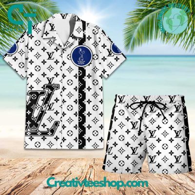 EPL Tottenham FC Louis Vuitton Paris Hawaiian Set - Teesmith