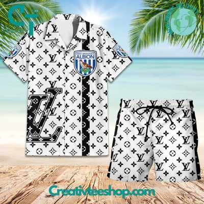 EPL West Bromwich Louis Vuitton Paris Hawaiian Set - Teesmith