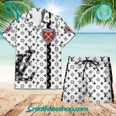 EPL West Ham Louis Vuitton Paris Hawaiian Set - Teesmith