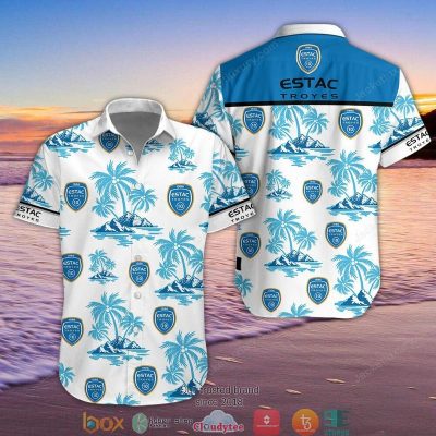 Estac Troyes Hawaiian Shirt, Beach Short - Hot Sale 2025