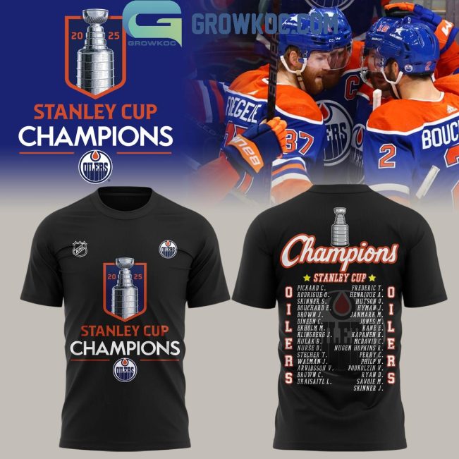 Edmonton Oilers NHL Stanley Cup 2025 Hoodie T Shirt