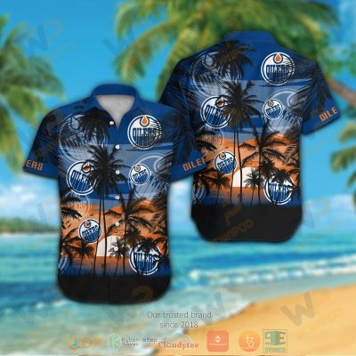 Edmonton Oilers Hawaiian Shirt And Shorts - Hot Sale 2025