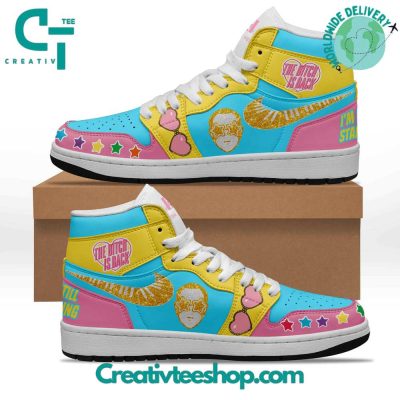 Elton John The Bitch is Back Air Jordan 1 Sneaker - soulcals.com