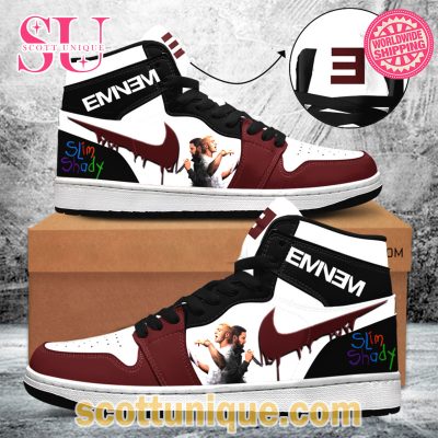 Eminem Slim Shady Air Jordan 1 Sneaker -Soulcals.com