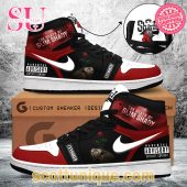 Eminem Slim Shady Censored Premium Air Jordan 1 Shoes -Soulcals.com