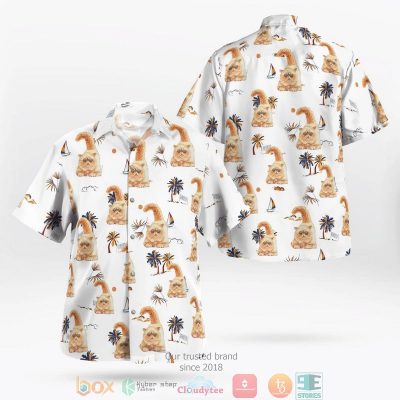 Exotic Shorthair Cat Hawaiian Shirt - Hot Sale 2025