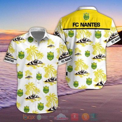 Fc Nantes Hawaiian Shirt, Shorts - Hot Sale 2025