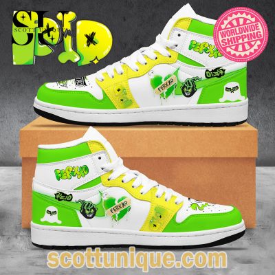 Ferxxo Green Limited Nike Air Jordan 1 High Top Sneaker -Soulcals.com