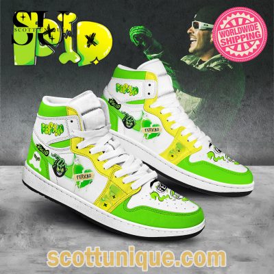 Ferxxo Green Limited Nike Air Jordan 1 High Top Sneaker -Soulcals.com