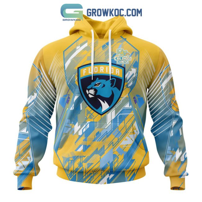 Florida Panthers NHL Fearless Against Childhood Cancers Hoodie T Shirt