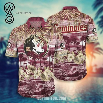 Florida State Seminoles Team Combo Hawaiian Shirt And Shorts - Hot Sale 2025